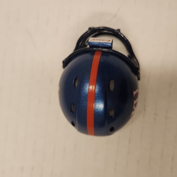 KU Mini Football Helmet Riddell - Picture 2 of 6